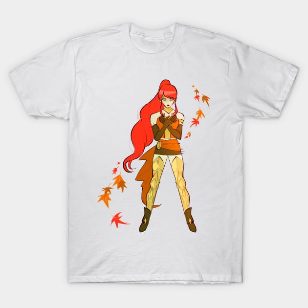 Pyrrah Nikos T-Shirt by marxandria